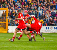 Aoife Murray high tackles Shelley Farrell
